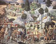 Benozzo Gozzoli The Procession of the Magi oil painting reproduction